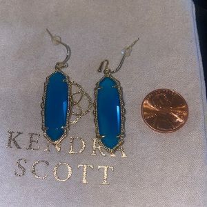 Beautiful blue Kendra Scott earrings